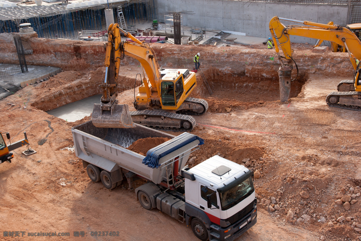 建筑工地 工地 施工 建筑材料 吊车 工程 高楼 建筑物 工业生产 现代科技