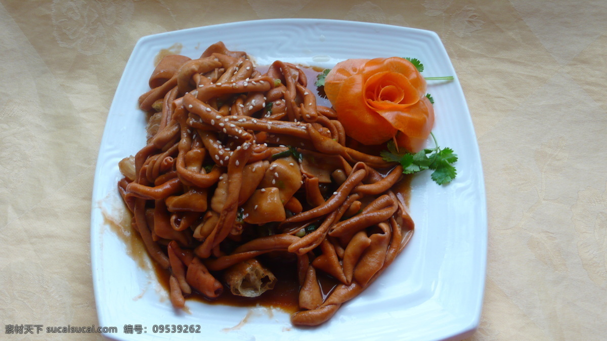 豉油皇鹅肠 鹅肠 传统美食 餐饮美食