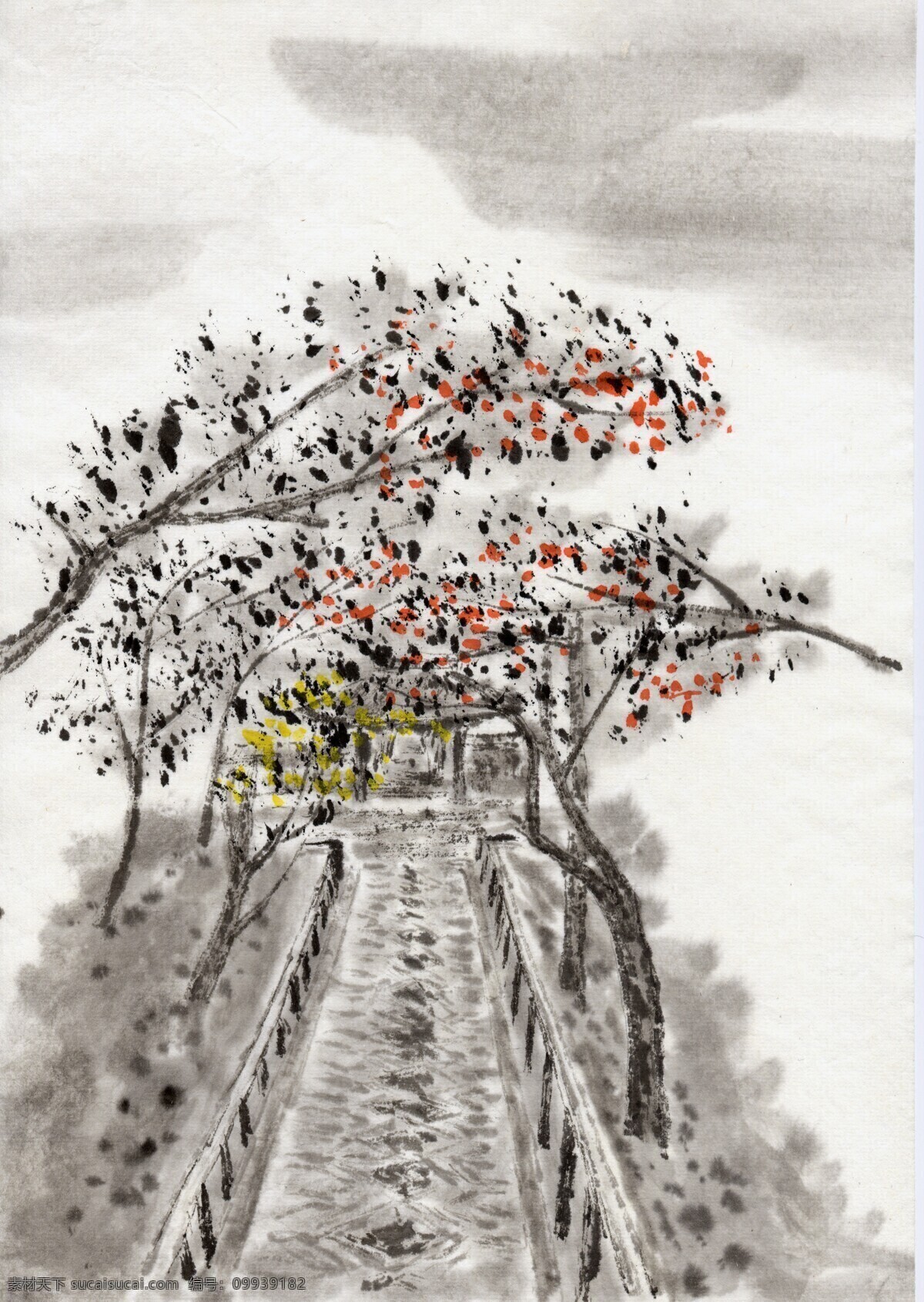 全球 首席 大百科 丹青 古色古香 国画 山水画 水墨 文化艺术