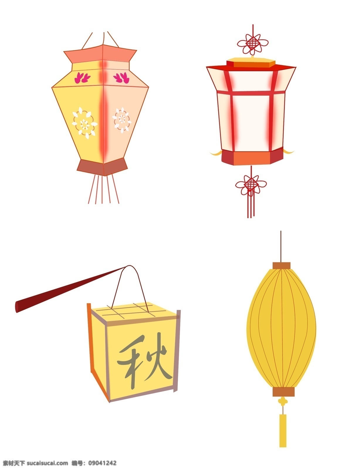 中秋 花灯 黄色 灯光 中秋节 中国结 中国 风 商用 中秋花灯 黄色灯光 中国风 可商用