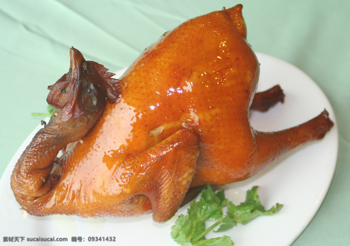 玫瑰豉油鸡 餐饮美食 传统美食 菜式 摄影图库