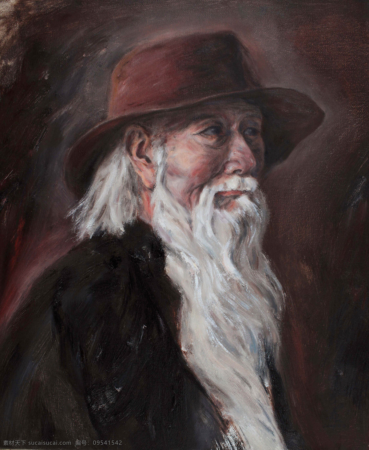 老年人 油画 肖像 老人油画肖像 白 胡子 老人 人物肖像画 东方 人物 写生 油画艺术 绘画艺术 装饰画 书画文字 文化艺术