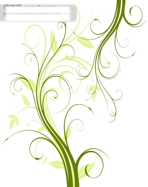移门 贴 幻彩花纹 两门图 热门行业 移门图片 绿色 花边 花纹 装饰素材