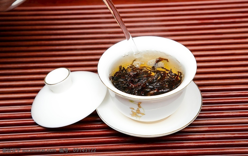 红茶 茶叶 茶汤 汤清 味浓 餐饮美食 饮料酒水