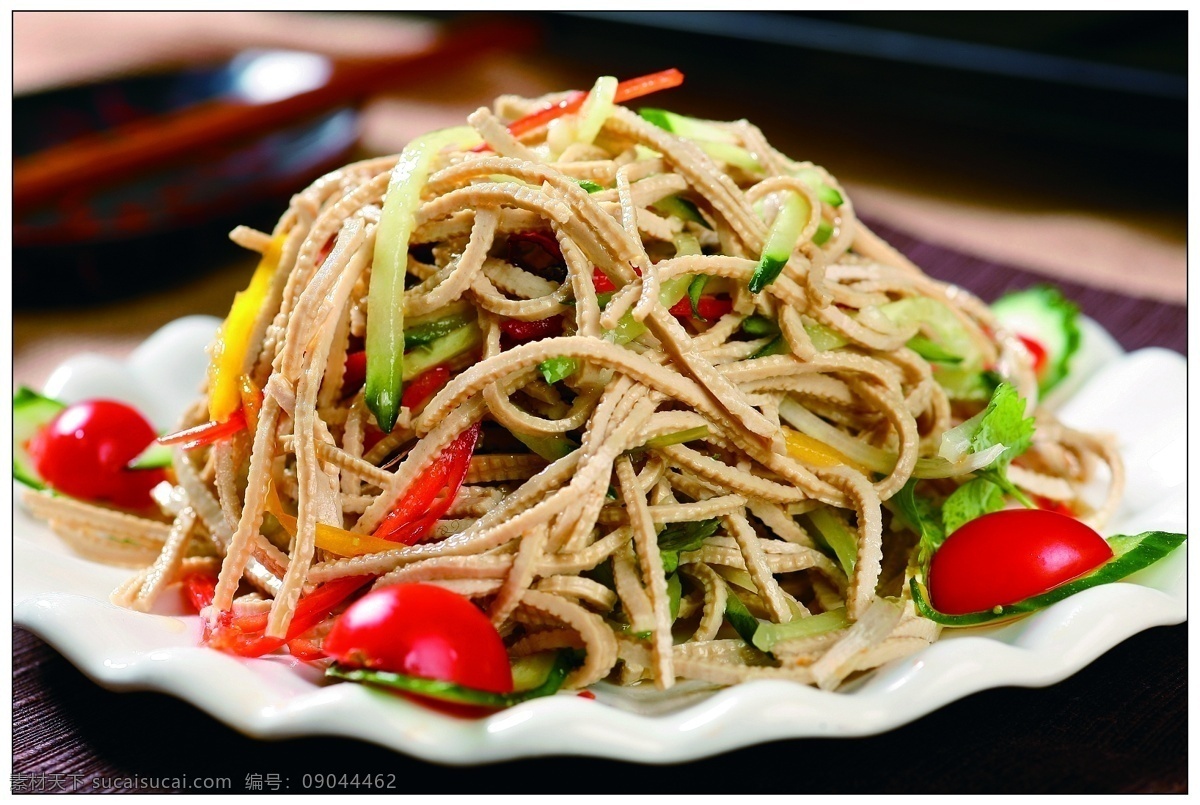 拌豆腐丝元 拌豆腐丝 美食摄影 传统菜 家常菜 传统美食 菜 餐饮美食