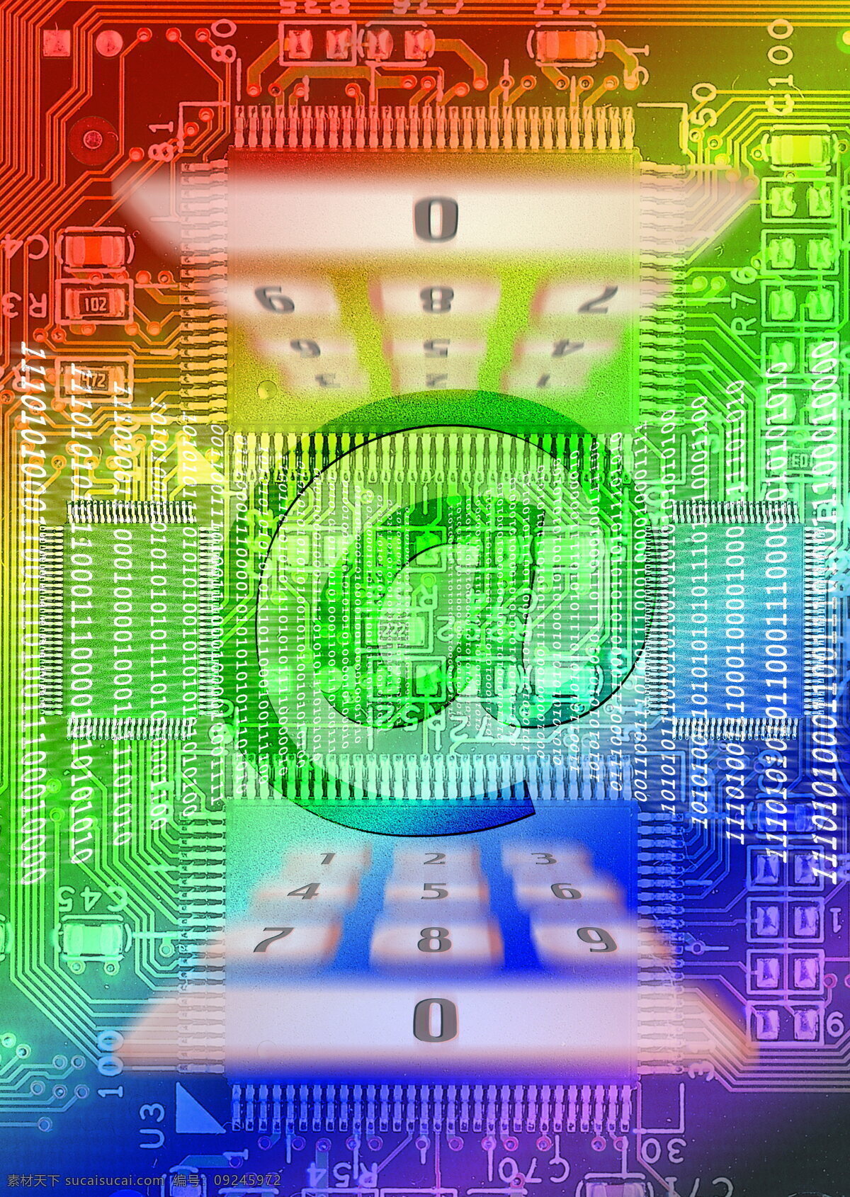 插画 合成图片 商业插画 设计图库 科技 图像 合成 设计素材 模板下载 科技图像合成 商业金融插画 插画集