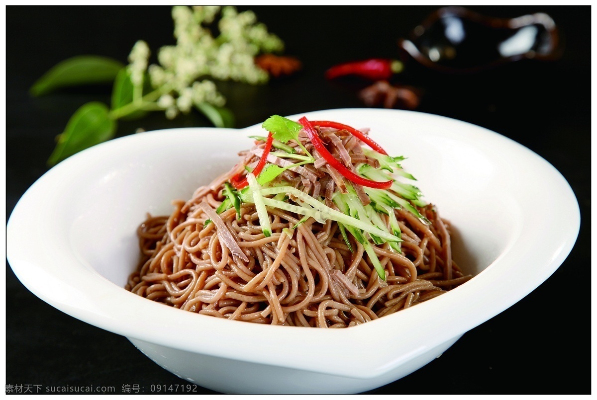 荞麦面 面类 主食类 主食 风味主食 菜谱用图 高清主食图 菜 餐饮美食 传统美食