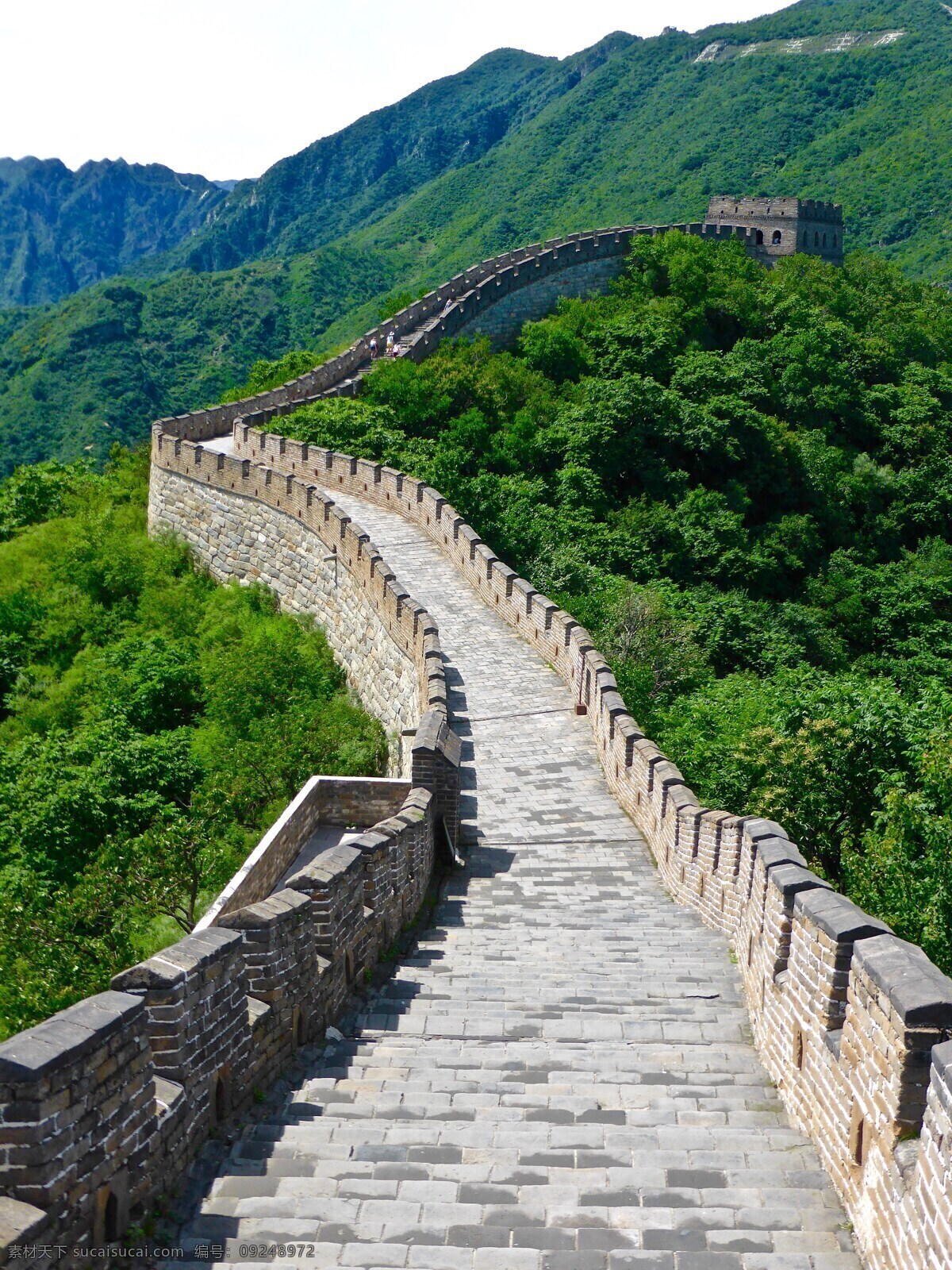 万里长城 城墙 城垛 历史遗迹 旅游景观 工事 防御设施 旅游摄影 人文景观
