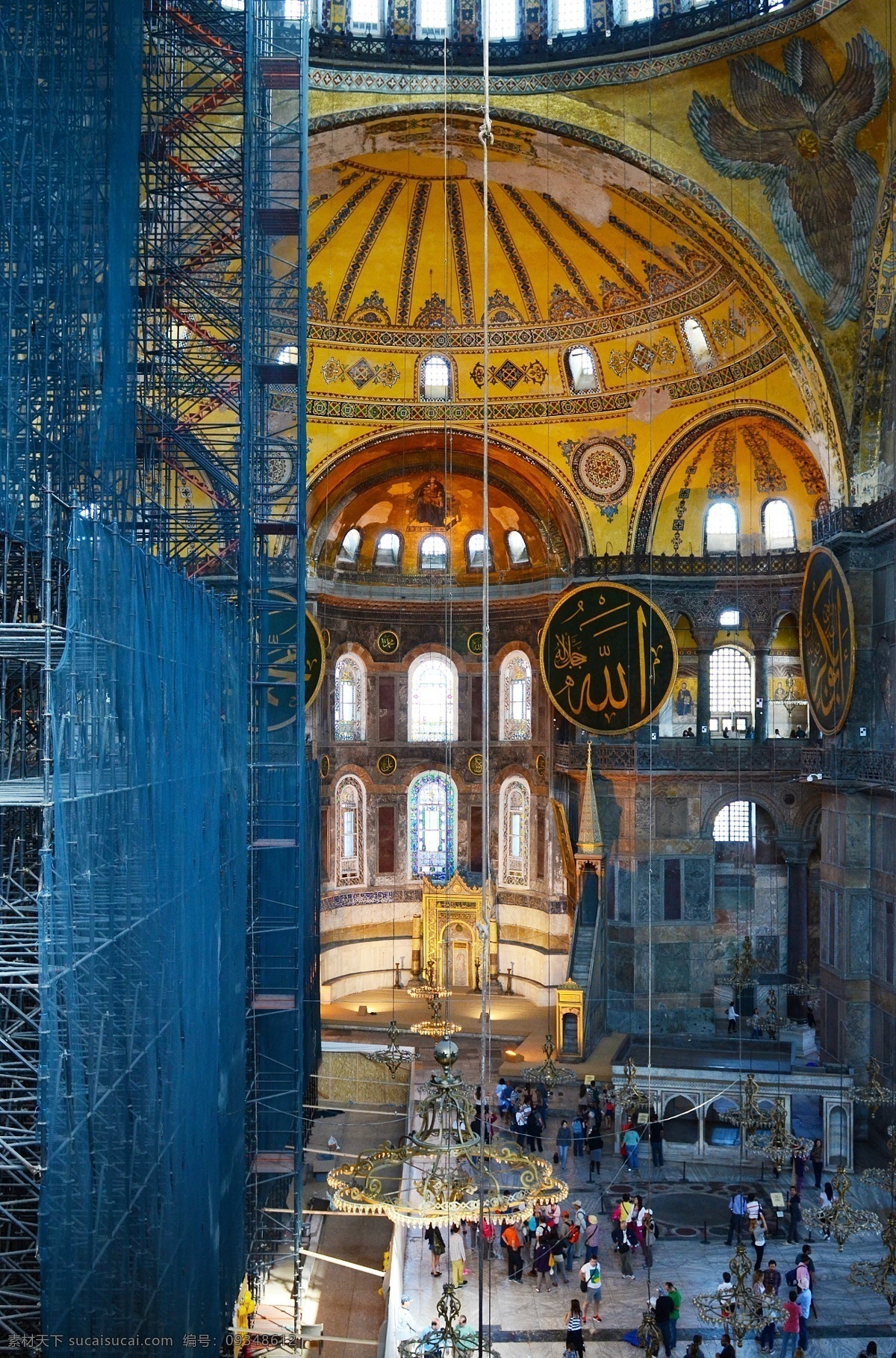 土耳其 索菲 亚大 教堂 风景