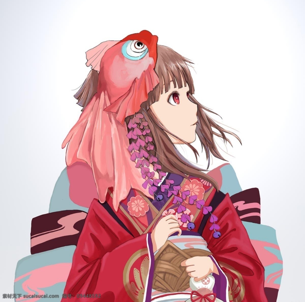 阴阳 师 少女 神乐 画 同人 喜欢 可以 投食请随意 哒哒哒