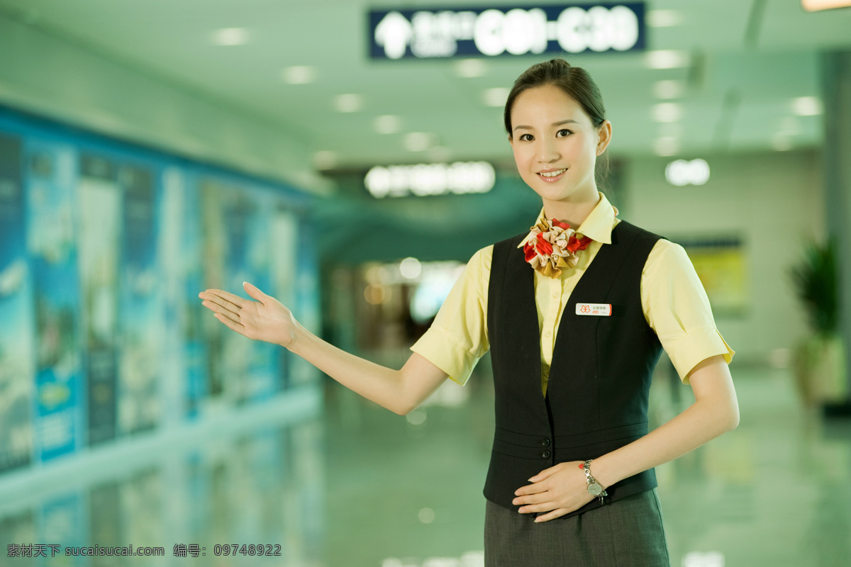 空姐 美女 迎宾 欢迎 微笑 jpg集 人物图库 职业人物