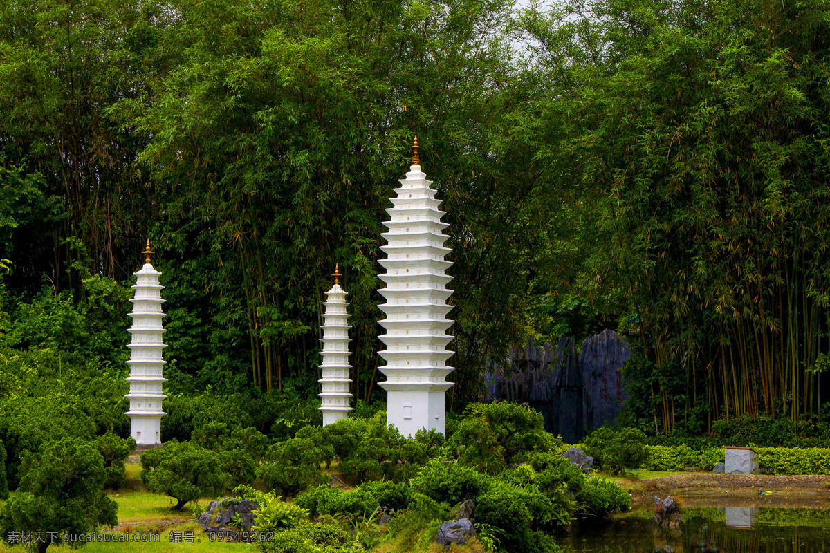 深圳微缩 锦绣中华 三塔 云南景点 公园 旅游 微缩景观 旅游摄影 人文景观