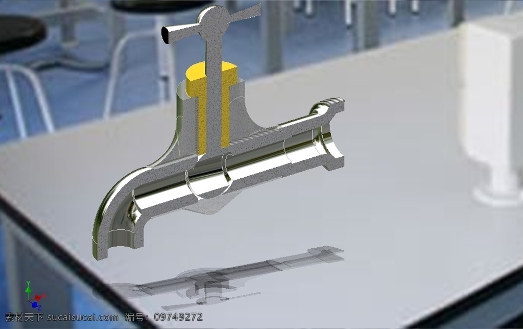 水龙头 发明家 工业设计 教育 3d模型素材 其他3d模型