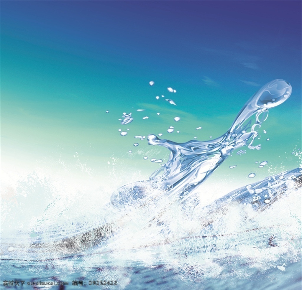 寒冷 冰块 效果 水珠 喷溅 溅水 水花 自然景观 自然风光
