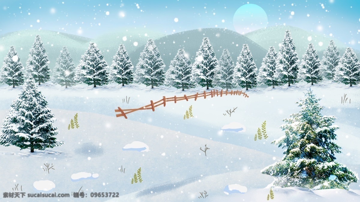 唯美 冬天 雪花 大雪 节气 背景 冬天背景 广告背景 背景素材 大雪节气 冬季背景 冬天到了 中国传统节气 节气背景 传统节气 24节气