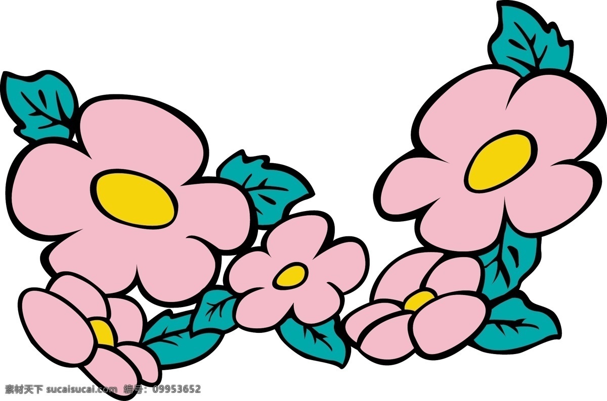 印花 矢量图 服装图案 红色 卡通植物 绿色 色彩 印花矢量图 面料图库 服装设计 图案花型