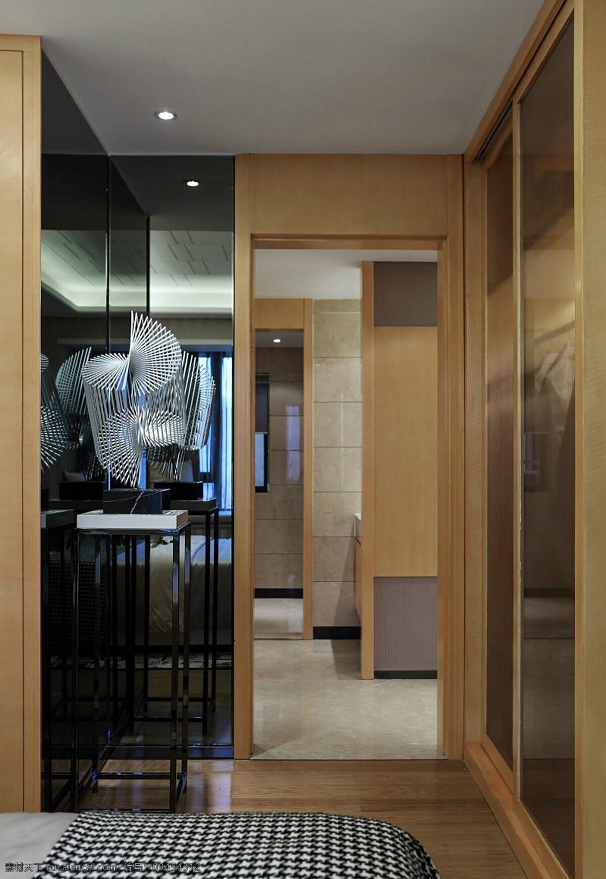 简约 风 室内设计 卧室 镜子 效果图 现代 家装 家居 家具