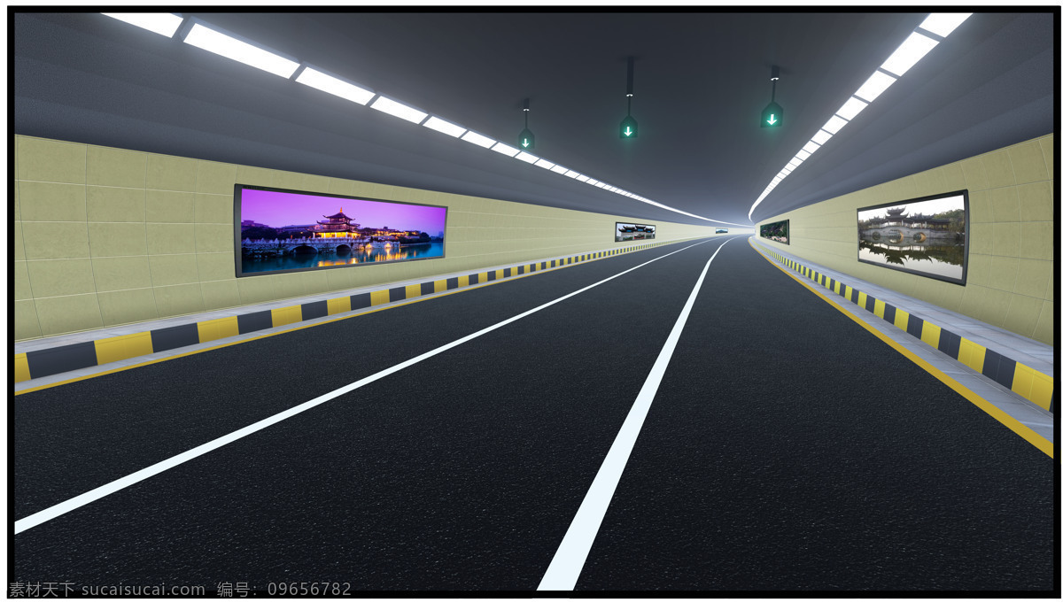 隧道 景观 效果图 隧道效果图 地下通道效果 通道效果图 隧道景观 通道效果 环境设计