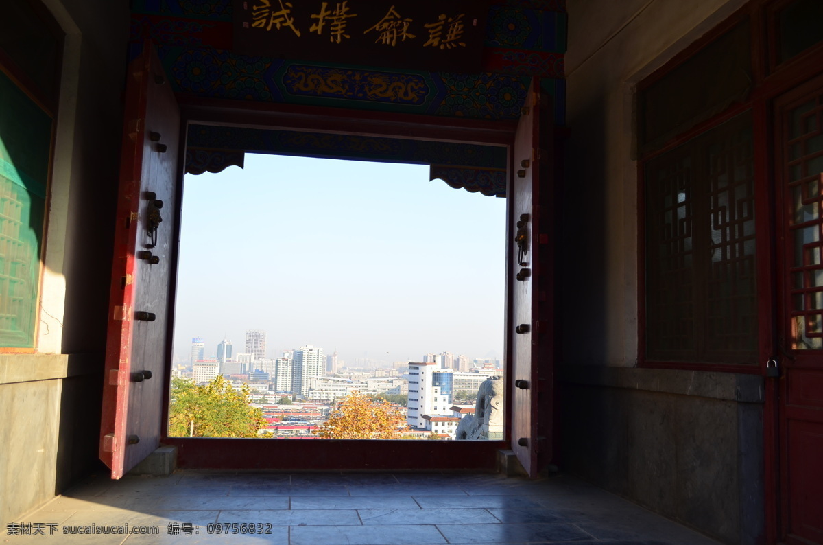 门中城市 济南全景 城市全貌 看城市 城市 大门 旅游摄影 国内旅游