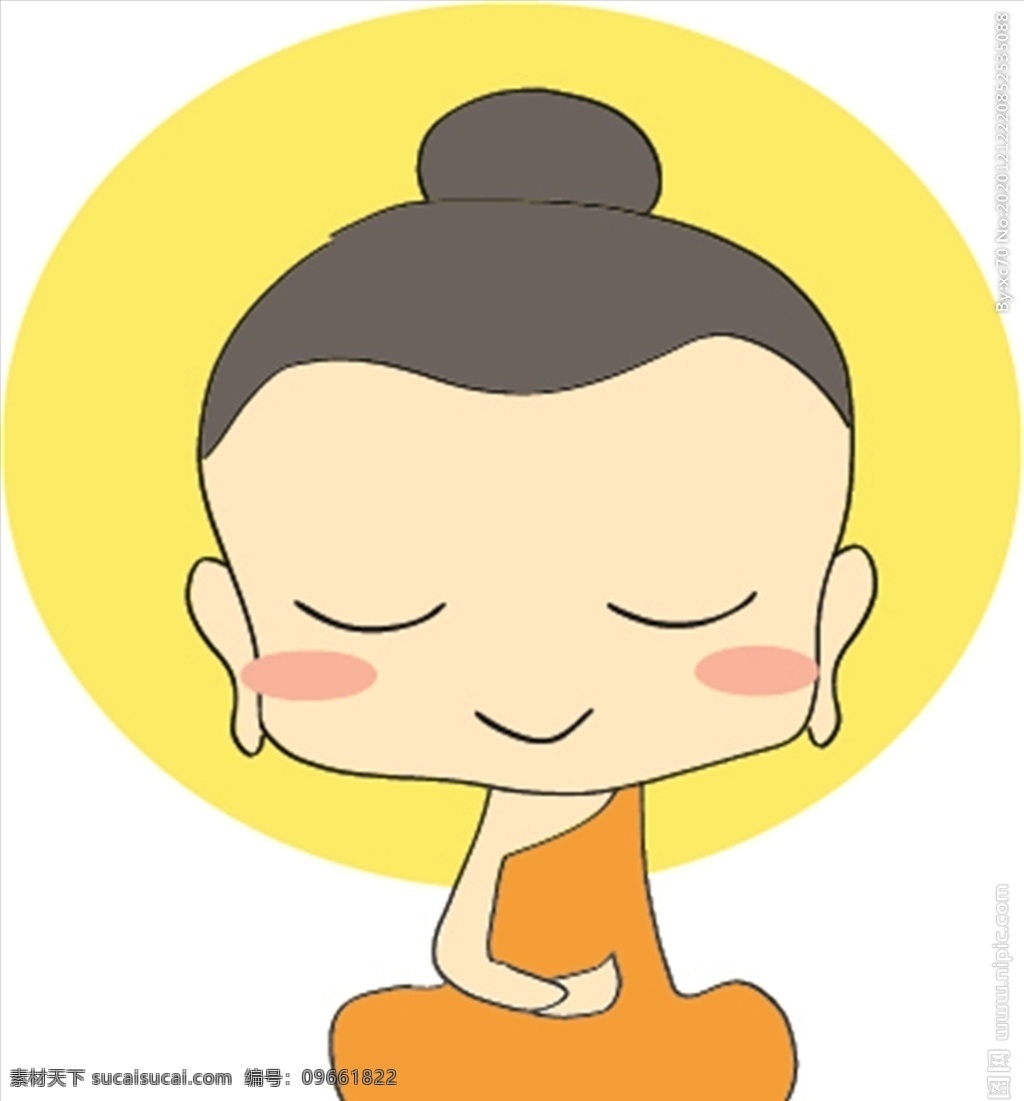 卡通和尚图片 卡通 漫画 手绘 logo 吉祥物 卡通吉祥物 卡通人物 人物 印花 卡通印花 印花图案 t恤图案 热转印 和尚 卡通和尚 主持 方丈 打坐 念经