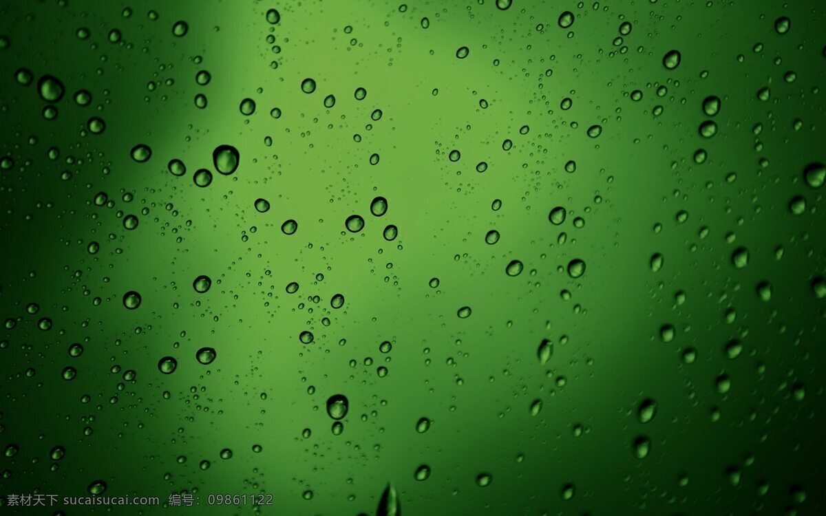 绿色 水滴 背景 非主流 黑 绿 背景图片