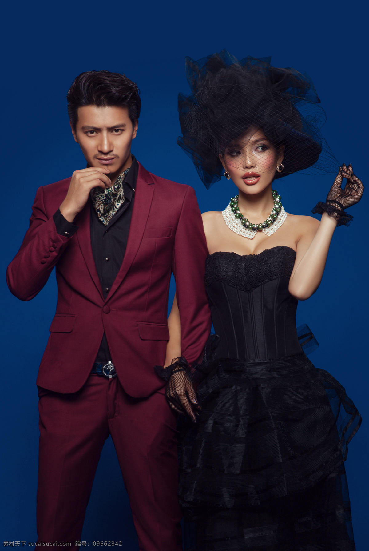 戴 蕾丝 帽 新人 新人情侣 新婚夫妻 新郎新娘 帅哥美女 婚纱照 婚纱摄影 写真摄影 情侣图片 人物图片