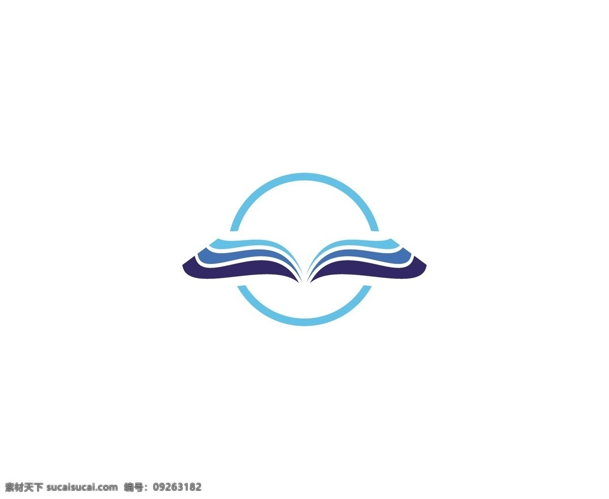 图书馆 书店 培训机构 logo 图标 教育logo 图书馆标志 翻开的书 书本icon 书本图标 书店logo 书店标志 标志图标 其他图标