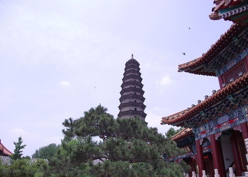 太子灵踪塔 宝塔 佛塔 佛教 13层 大宝相寺 儒 释 圣地 中 都行 国内旅游 旅游摄影