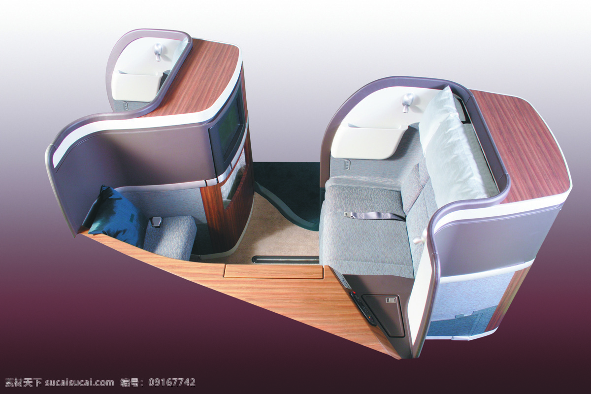 飞机内饰 空客a380 豪华座椅 头等舱 享受 空客 a380 内饰 交通工具 现代科技