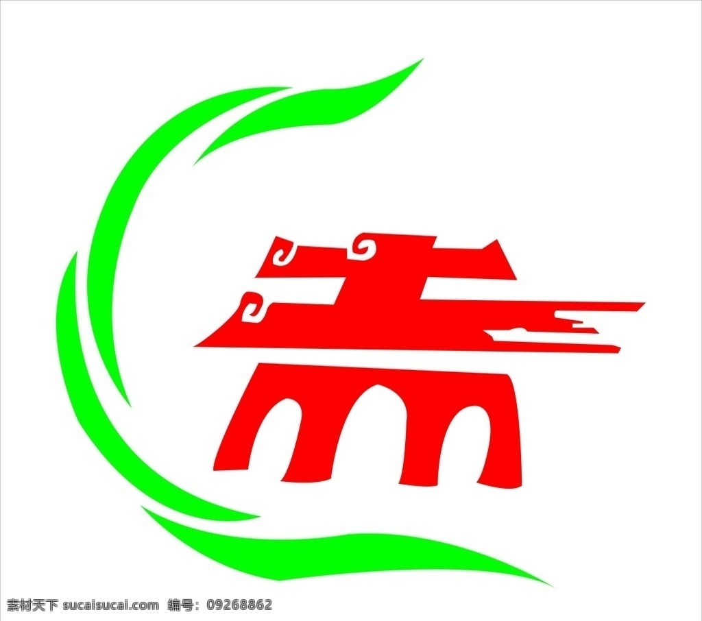古城 古城log 古城剪影 文化logo 复古logo 门头 logo设计