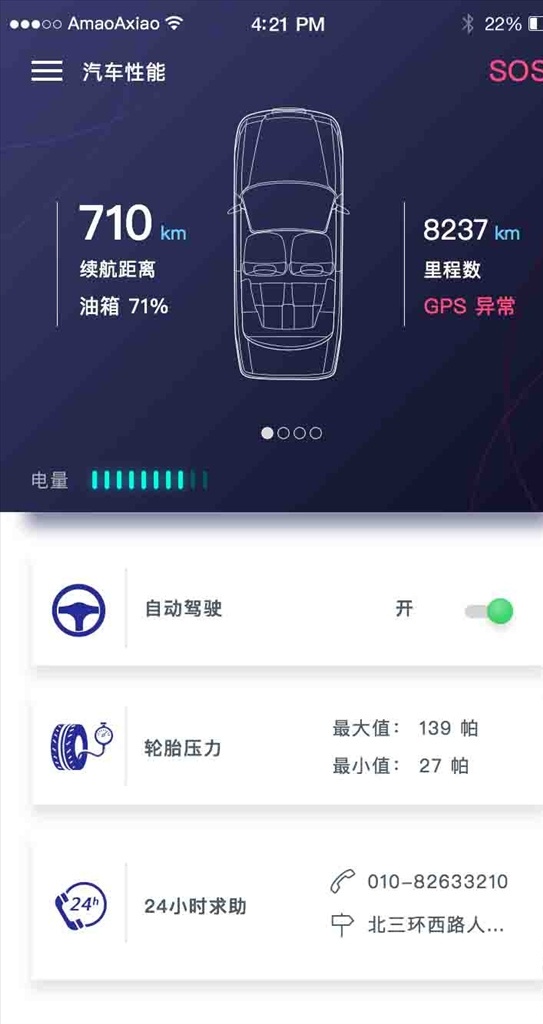 汽车界面 ui 界面 车 科技 移动界面设计 手机界面