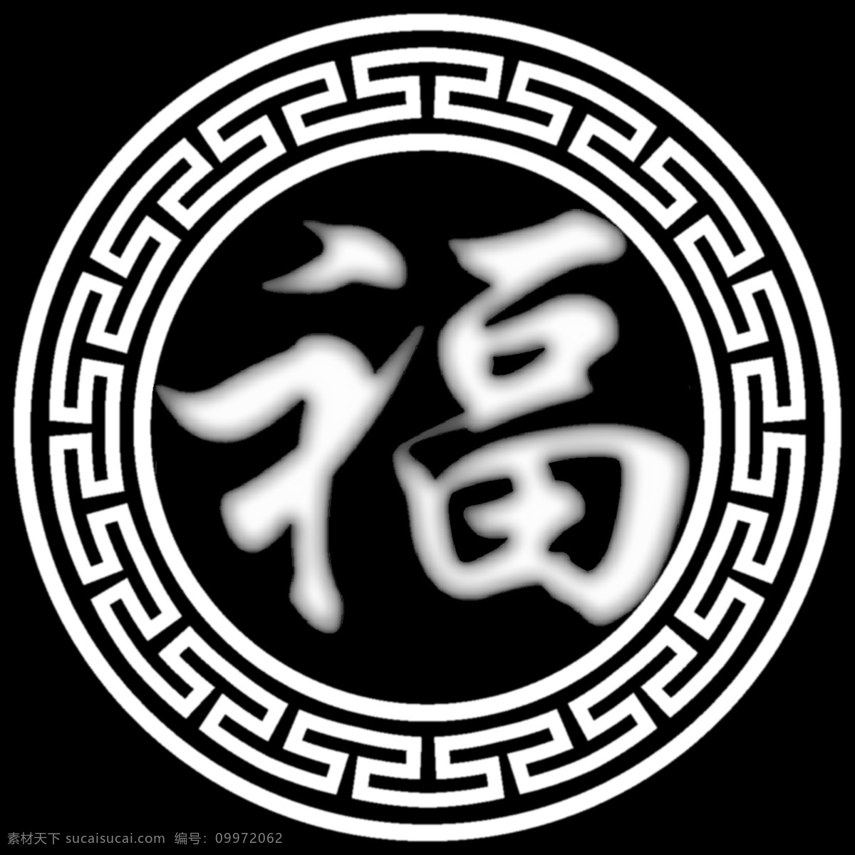 灰度图 浮雕 雕刻 福 花纹 底纹边框 背景底纹 bmp