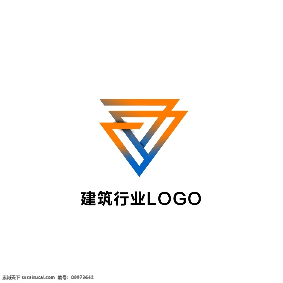 简约 建筑 行业 logo 模板 标志