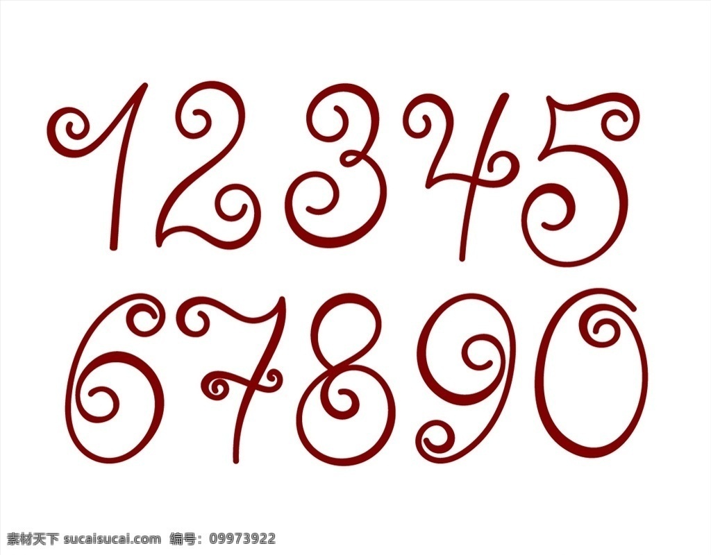 卡通 数字 分层 卡通数字 矢量字母 彩色字母 节日字母 圆点 线条字母 卡通字母 矢量 包装设计 模板 创意 彩卡 刀版 eps分层 数字字母 卡通设计