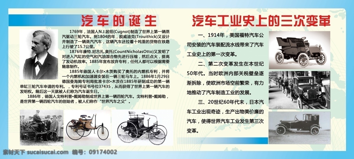 汽车的诞生 汽车 诞生 起源 发展 车 分层