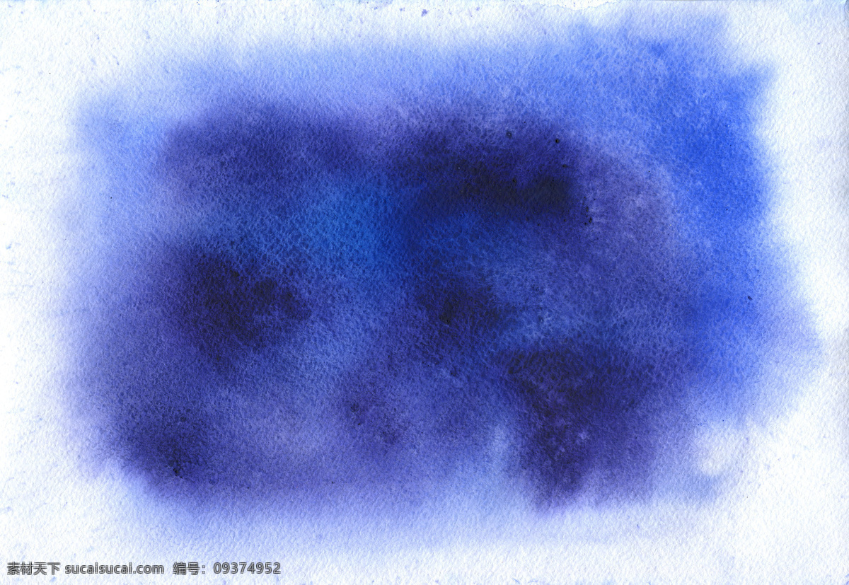 高清 优雅 蓝紫色 水彩 背景 多彩 炫彩 纹理 底纹边框 抽象底纹 溶图 紫蓝色 水墨 星空 墨迹 墨染 晕染