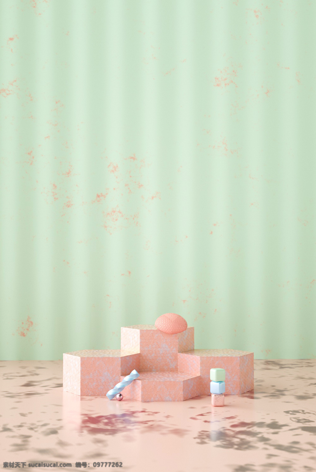 c4d 莫 兰蒂 色系 纹理 背景 c4d模型 莫兰蒂色系 文艺 小清新海报 海报背景 场景海报