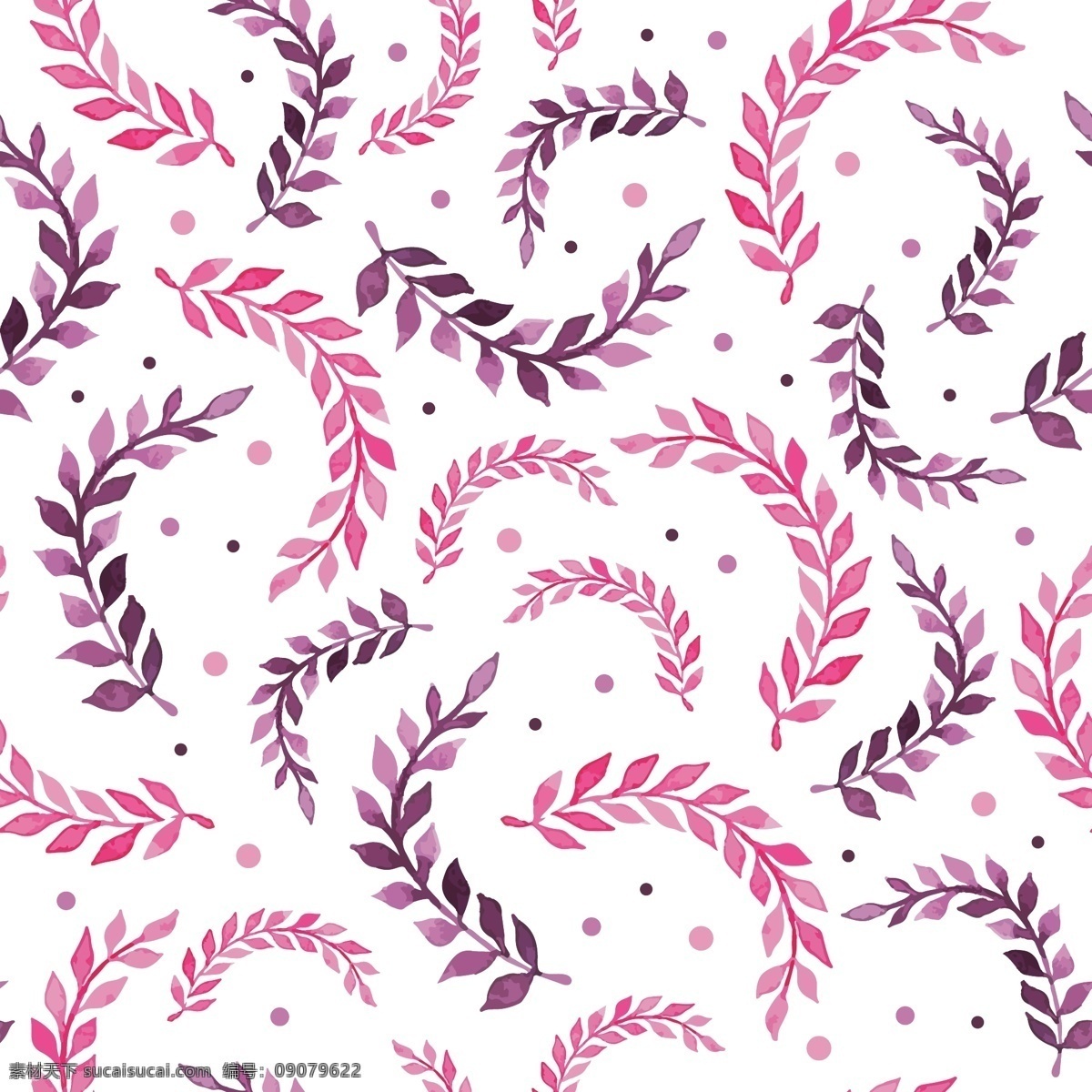 粉红色 叶子 图案 背景 花卉 自然 春天 装饰 马赛克 开花 无缝 美丽 环 植物 植被 盛开
