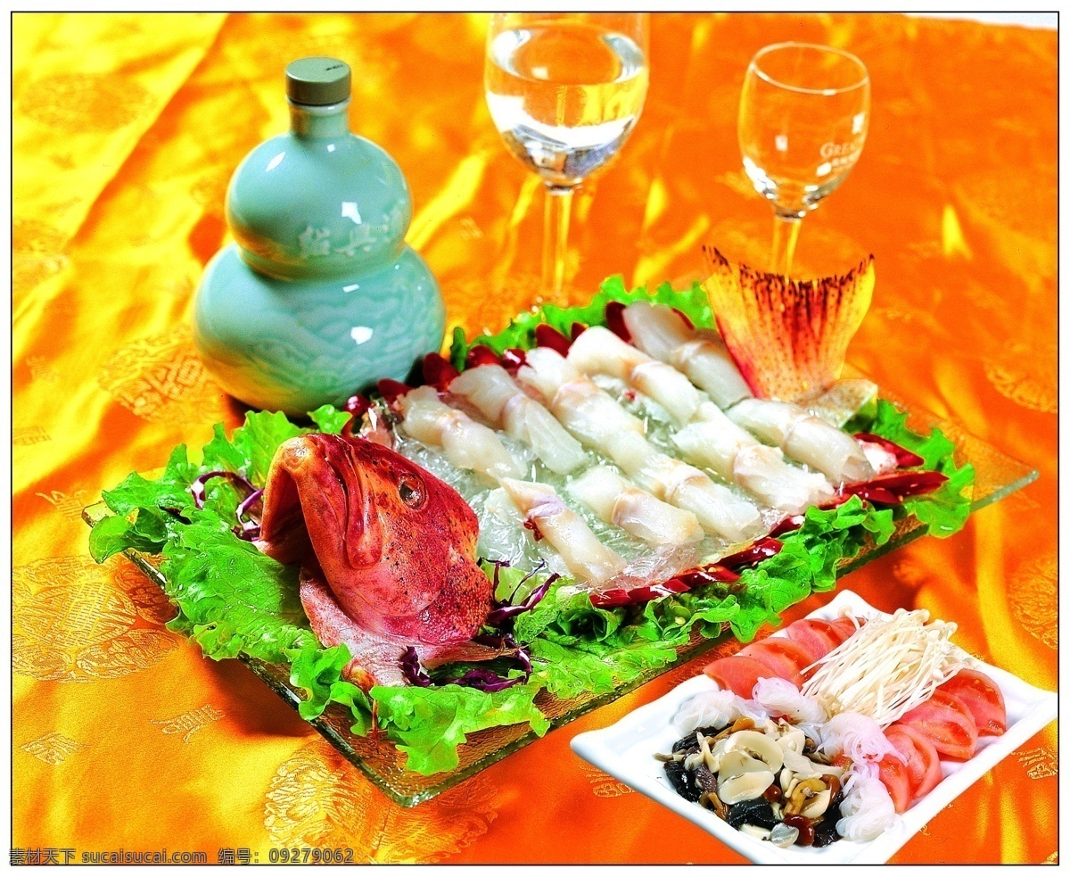 过桥东星斑拼 过桥东星 美食摄影 传统菜 家常菜 传统美食 菜 餐饮美食