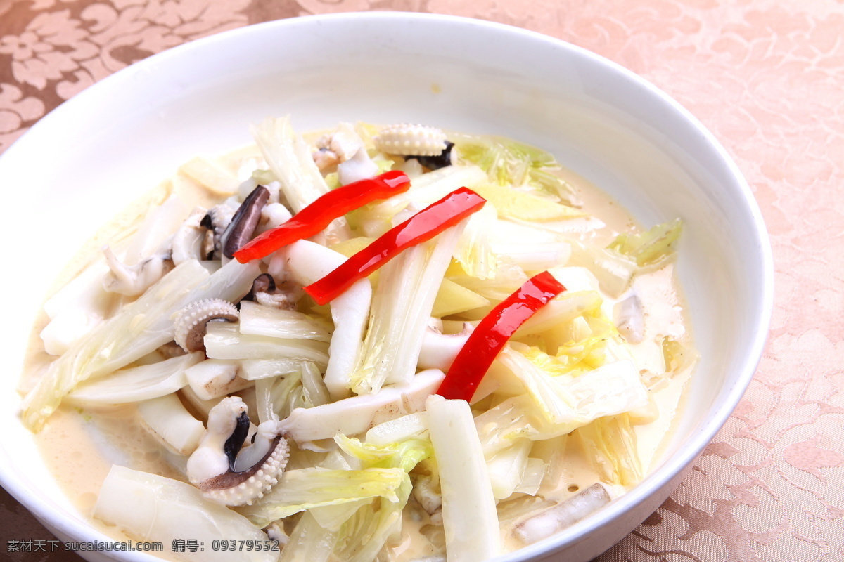 目鱼大白菜 鱼类 深水鱼 海鲜类 招牌海鲜 水产菜品 菜 餐饮美食 传统美食