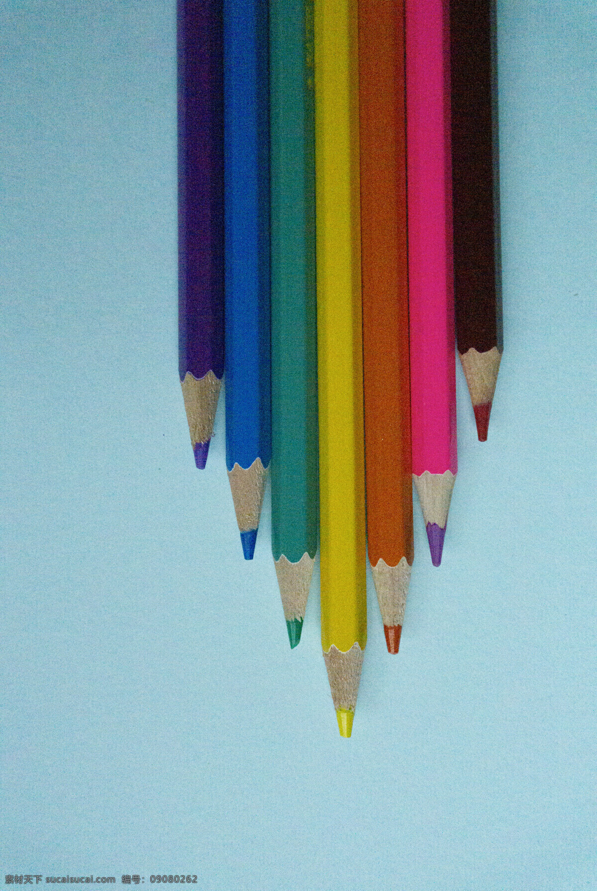 彩色 铅笔 特写 笔 学习用品 千库原创 照片