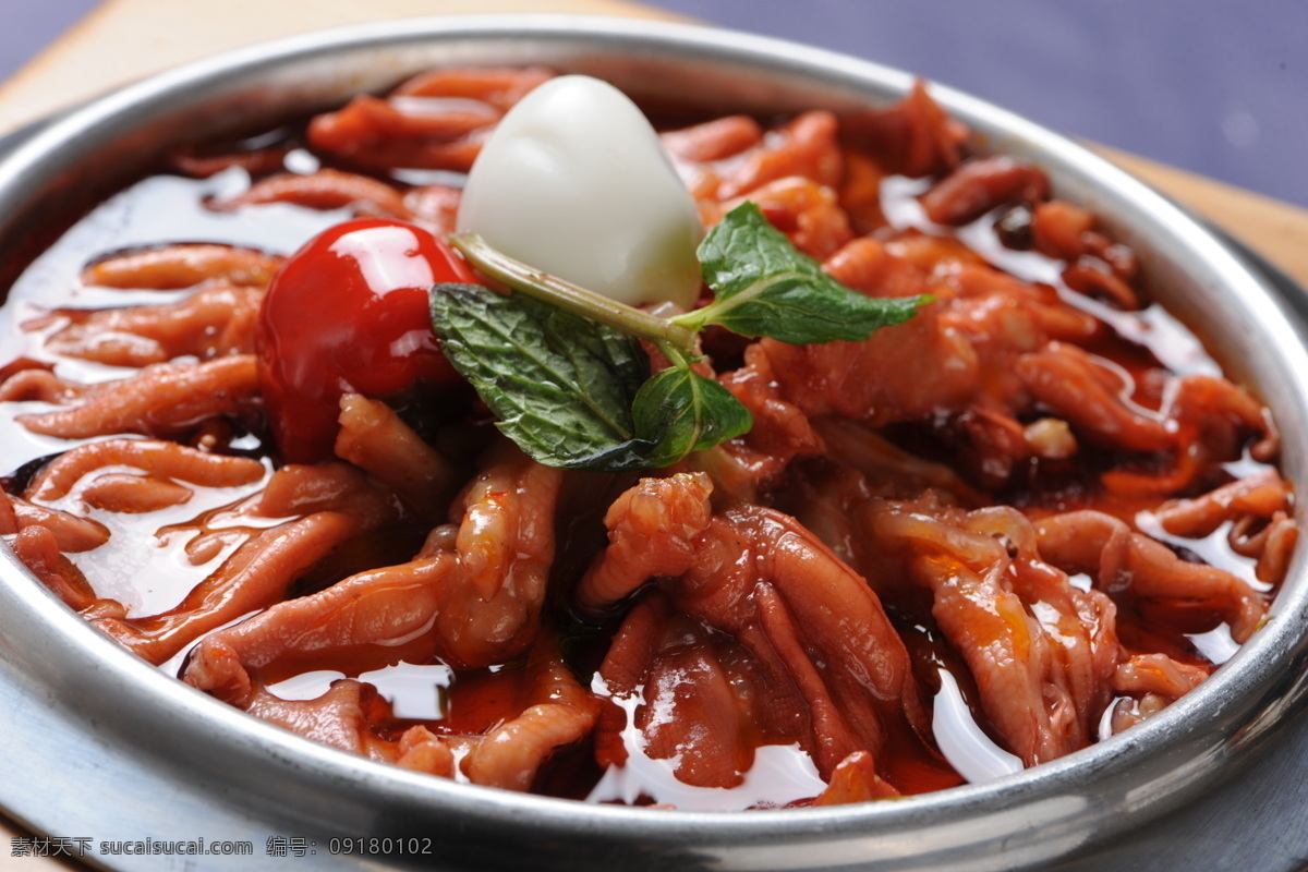 川香脱骨鸭掌 餐饮美食 美食 菜品 鸭 摄影图 传统美食