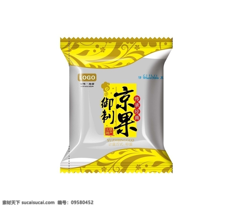 食品包装 京果包装 小食品 包装袋 京果包装袋 包装设计
