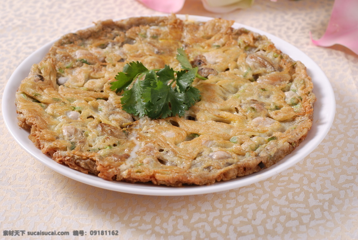 潮州蚝仔烙 粤菜 传统美食 餐饮美食