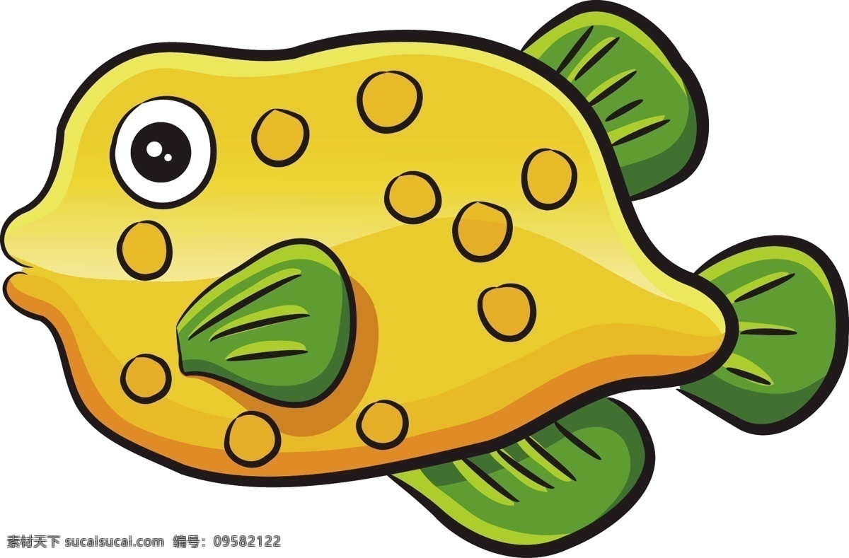 卡通鱼 海洋 大海 动物 生物 鱼 卡通 可爱 宝宝 动漫动画 动漫人物