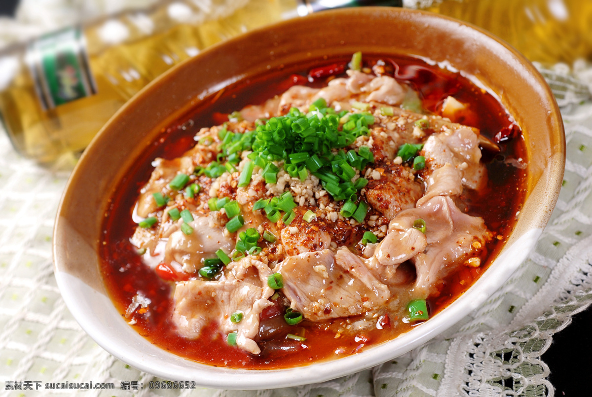 水煮肉片 美食 传统美食 餐饮美食 高清菜谱用图