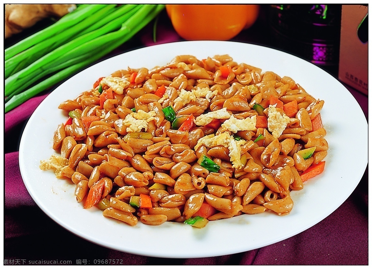 炒芥面猫耳朵 面类 主食类 主食 风味主食 菜谱用图 高清主食图 菜 餐饮美食 传统美食