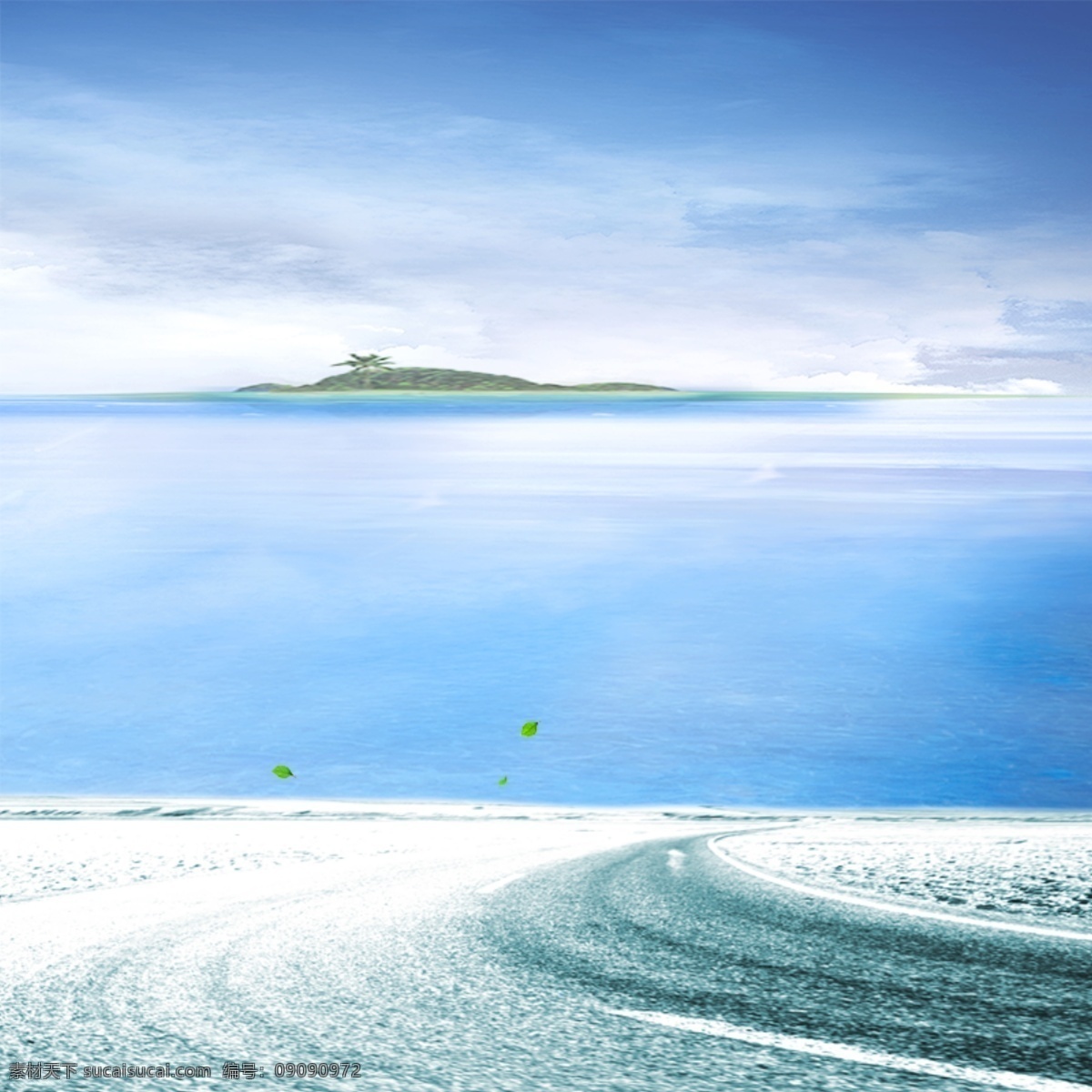 海边沙滩背景 海边 白色沙滩 海滩 海水