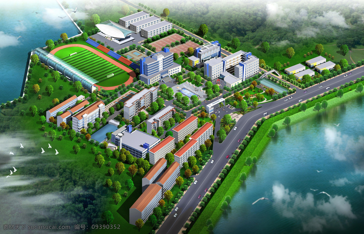 操场 城市规划 大学 公寓 公园 环境设计 建筑设计 教学楼 大学城 设计素材 模板下载 体育馆 体育场 足球场 篮球场 游泳池 鸟瞰图 图书馆 宿舍 校园 园林 景观设计 学校 矢量图 日常生活