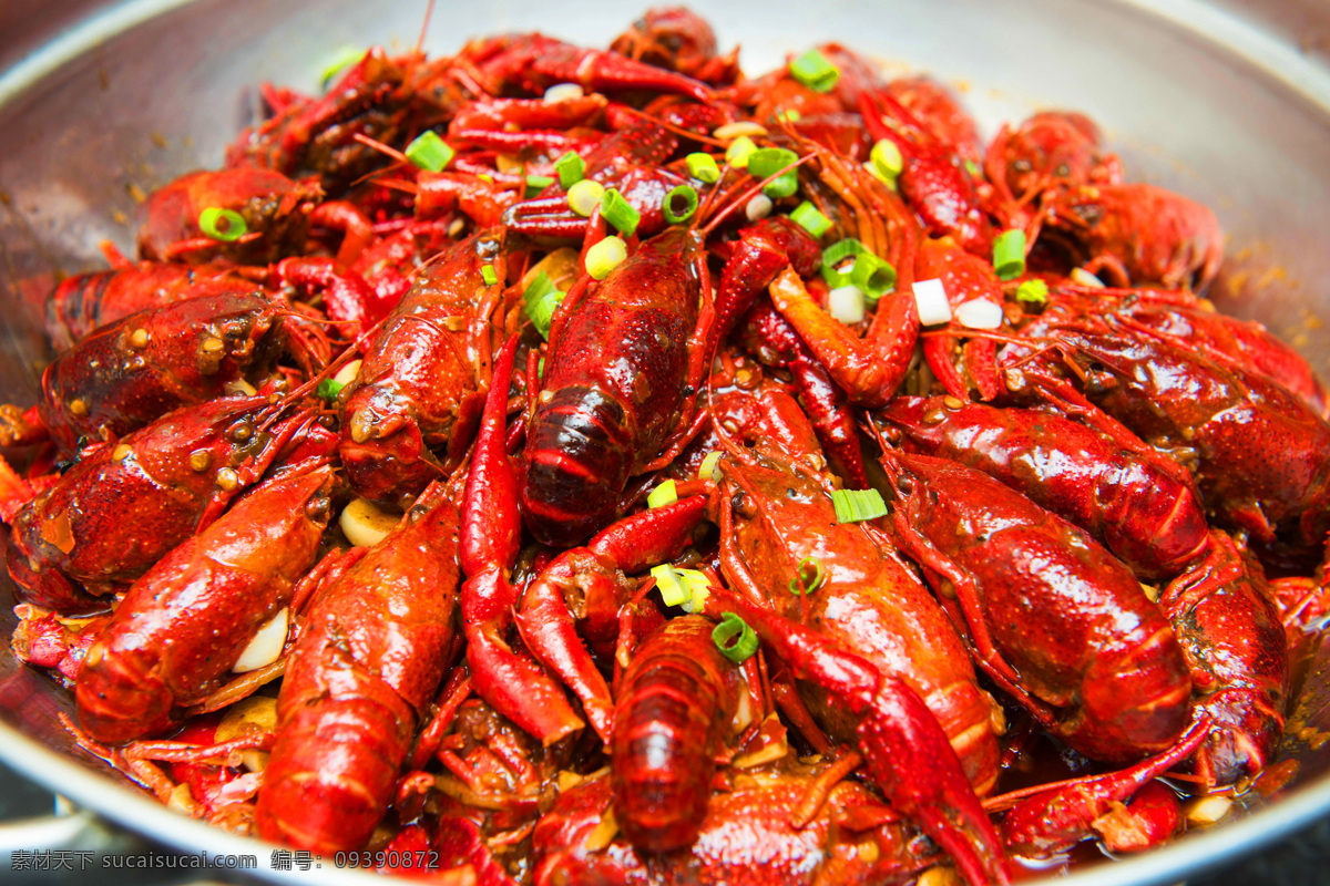 麻辣小龙虾 美食 香辣小龙虾 麻辣 红色 美味 新鲜 虾 特色小吃 辣 餐饮美食 美食摄影 食物原料